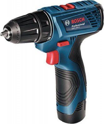 BOSCH GSR 120-Li Cordless Drill Driver (Double Battery) 0 60 1 9G8 0F0 Cordless Drill  (10 mm Chuck Size)