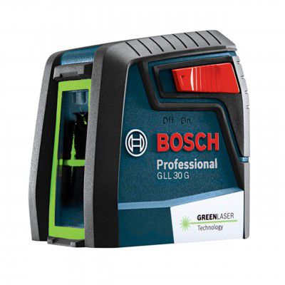 Bosch Professional GLL 30 G Line Laser 10m Green Laser Self Levelling  