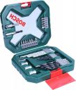 Bosch X-line 2607010608 Cobalt Steel Classic Drill and Screwdriver Bit Set (Blue, 34-Pieces)...