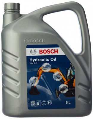 Bosch_Pack of litre_5_Hydraulic oil 68_Applicable for Hydraulic oil