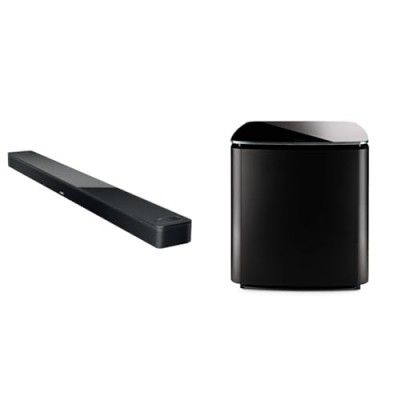 {Extra ₹8250 OFF} Bose Smart Soundbar Ultra Black, Bundle Bass Module 700