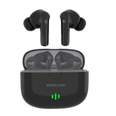 BOSTON LEVIN Levin Stormbuds Tws Quad Mic Ai Enc in Ear Earbuds