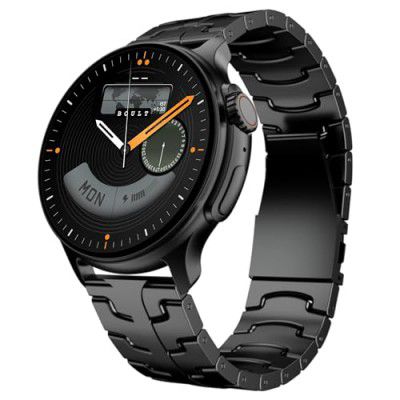 Boult Crown R Pro 2 Smartwatch 1.43''HD AMOLED Display, BT Calling 5.2 (Charcoal Black)