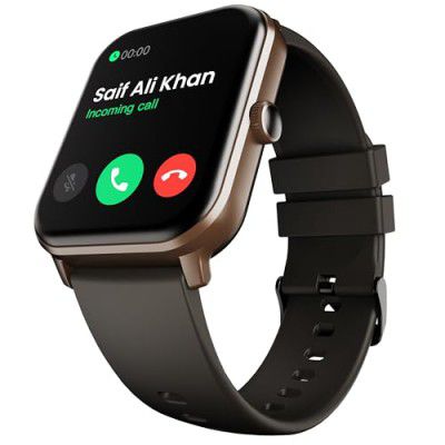 Boult Drift+ Smart Watch 1.85''HD Screen, Bluetooth Calling (Black Coffee)