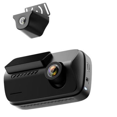 Boult Cruisecam X5 Pro GPS Dashcam with 4K + 8MP (Front) & 1080p + 2MP (Rear) Recording, Sony IMX415 Sensor Dash Camera for car