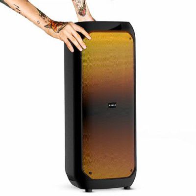 Boult Partybox X80 with Dynamic RGB LED Panel, 80W Bluetooth Speaker