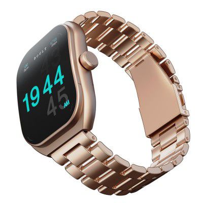 Boult Trail Smartwatch 2.01" 3D Curved HD Display, BT Calling 5.3 (Rose Gold)