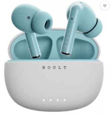 Boult W20 with Zen ENC Mic, 35H Battery Life, 5.3v Bluetooth Headset
