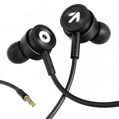 Boult XO Black Wired Earphones with 3.5mm Jack