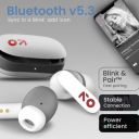 Boult Z20 Truly Wireless Bluetooth Ear Buds (Ivory White)...