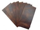 Bovine Leather Sheets Rustic Leather Rectangles (3 x 6 in.) 8 Piece Set for Crafts/Tooling/Hobby Workshop, Leather Sheet for Sofa Repair...