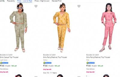 Bowden Cahill Kids Apparel Combos Starts ₹100
