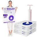 Boxjoy Pack of 6 LARGE (60x80cm) Transparent Vacuum Storage Bags...