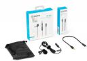 BOYA BY-M2 Omni-directional lavalier Wired Microphone With 3.5mm TRS to Lightning adpater...