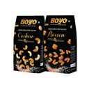 BOYO Premium Nuts Combo 450g, Roasted and Salted Cashew Nuts 200g and Salted Raisins 250g, Himalayan Pink Salted Combo Healthy Pack...