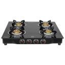 BPL Glass Top 4-Burner Gas Stove with Toughened Glass Top...