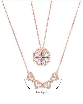 Brado Jewellery Multi Wearing Heart Necklace