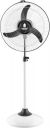 Brahmastra Ultra High Speed 2450 RPM (16 Inches) 400mm Bullet Fan/Pedestal Fan/Farrata Fan with 1 Year Manufacturer Warranty (White+Grey) (Brahmastra ultra)...