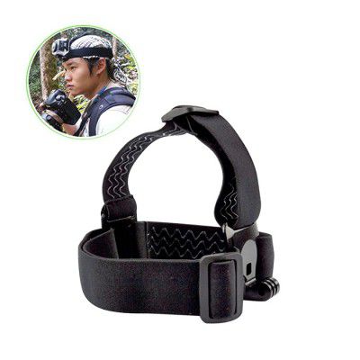Brain Freezer Sjcam Adjustable Elastic Head Strap Mount for Xiaomi Yi Camera SJ4000 SJ5000 SJ6000
