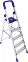 Branco 5 Step With Heavy Platform Aluminium Finish Ladder - Home Pro 5 Steps (5 Years Warranty) Aluminium, Steel, Plastic Ladder  (With Platform, Tool Tray)...