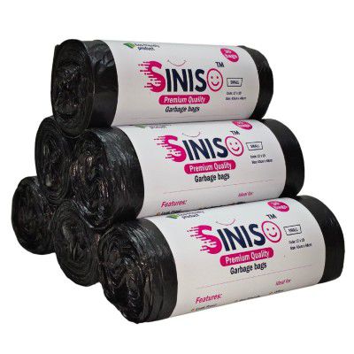 Brand - Leak Proof Eco-Friendly Garbage bags | Small 17x19" |30 bags x 6 Roll-180 bags