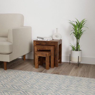 Amazon Brand Solimo Glavica Nested Side Table Set of 3  
