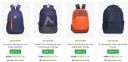 Ajio : Branded Backpacks upto 85% off | Starts At ₹99...