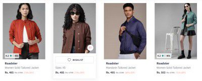 Branded Jackets Men & Women Upto 80% Off