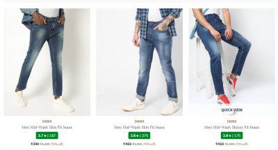Branded Jeans Start@390