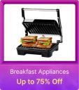 Breakfast Appliances @ upto 75% off on Flipkart Big Billion Days Sale...