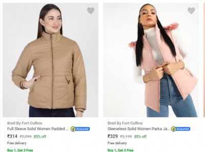 Breil By Fort Collins Women's Jackets at Min 70% off