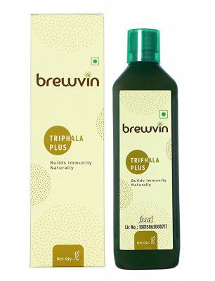 Brewvin Triphala Juice, 1L | Organically Harvested | Zero Added Sugar