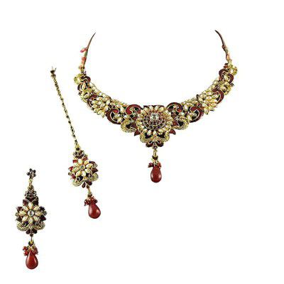 Bridal kundans Jewellery Sets for Wedding jewelleries for Women Necklace for Girls Fashion