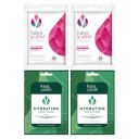 Brightening Face Mask + Hydrating Face Mask for Glowing Skin In 15 Mins (Pack of 4)...