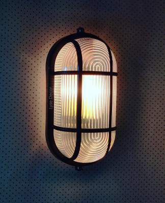 BrightLyts 40W Outdoor Bulkhead Light Black Sherry