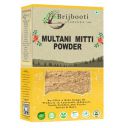 Brijbooti Multani Mitti Face Pack for Oil Control & Acne -(250 Gr) - Suits All Skin Types | Hydrating & Glowing | 100% Natural Bentonite Clay Powder | Multani Mitti Powder for Skin...