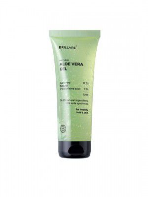 BRILLARE 99% Natural Aloevera Gel For Face, Hair & Skin Moisturiser - 200g