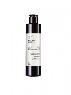 BRILLARE Natural Lactylate Shampoo for Itchy Flake & Dandruff Prone Scalp - 200 ml