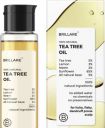 Brillare Tea Tree Hair Oil, with Lemon & Sunflower Oil, Dry, Itchy Scalp, 100% Natural Hair Oil  (100 ml)...