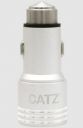 Brilyant 2 Ampere 2 USB Ports Car Charging Adapter (Compact Design, CZ-CC2-SV, Silver)...