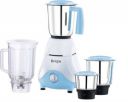 Briqre Supremus Mixer Grinder 750 Mixer Grinder (4 Jars, White & Blue)...