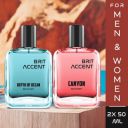 BRIT ACCENT Combo, Pack Of 2 | Depth Of Ocean-Canyon -  100 ml...