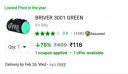 BRIVER 3001 GREEN  (Kit Bag)...