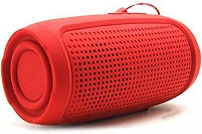 BRIX FD-2 Portable Wireless Bluetooth Speaker with Built-in Mic (Red)