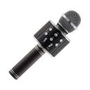 BRIX YO-701 Wireless Karaoke Mic| Rechargeable Bluetooth Singing Microphone with Audio Recording| Bluetooth Speaker/Karaoke Mike Feature with USB Charging Cable for All Smartphones (Black), standard (...