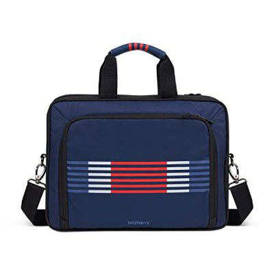 Brizberry Brizcase BG1001 Designer Vegan Messenger Laptop Sleeve Bag