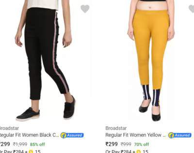 Broadstar Womens Trousers Starting @ Just Rs.199