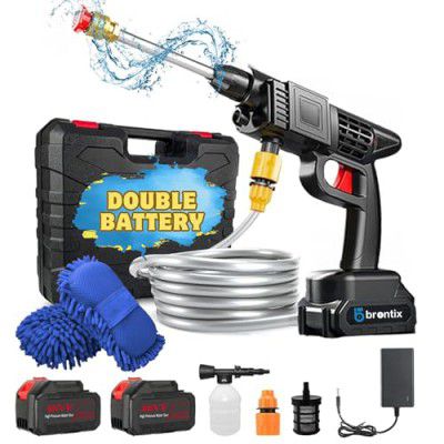BRONTIX - Cordless Car Washer high-Pressure Pump | Car washing | Pressure Washer 