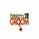 Brooch Team Groom Gold Plated Wedding Pin Clip ...