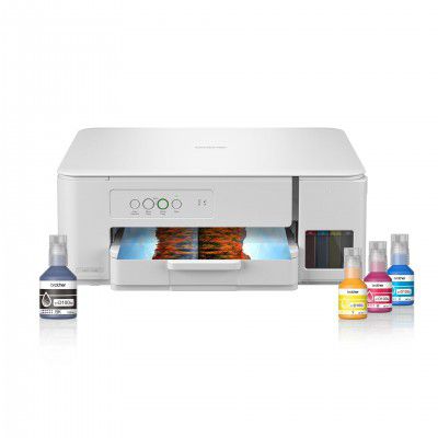 Brother DCP-T236 Ink Tank All-in-One Printer (Print/Scan/Copy, 27/11 PPM BK/CL, 150-Sheet Tray, 7.5K Black & 5K Color Pages, Free Installation)
